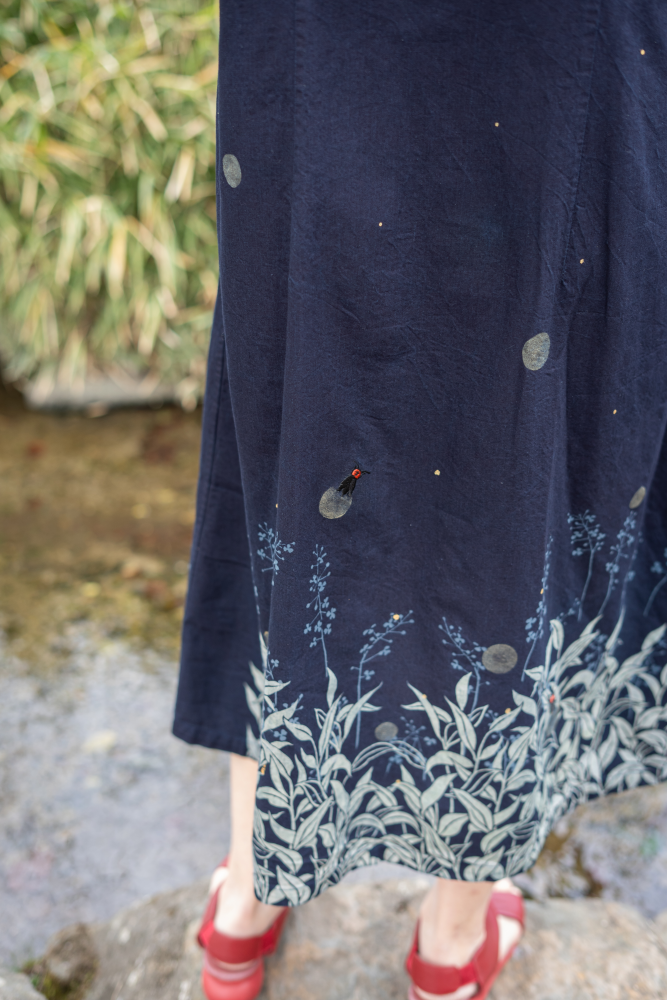 蛍丸衿ワンピース