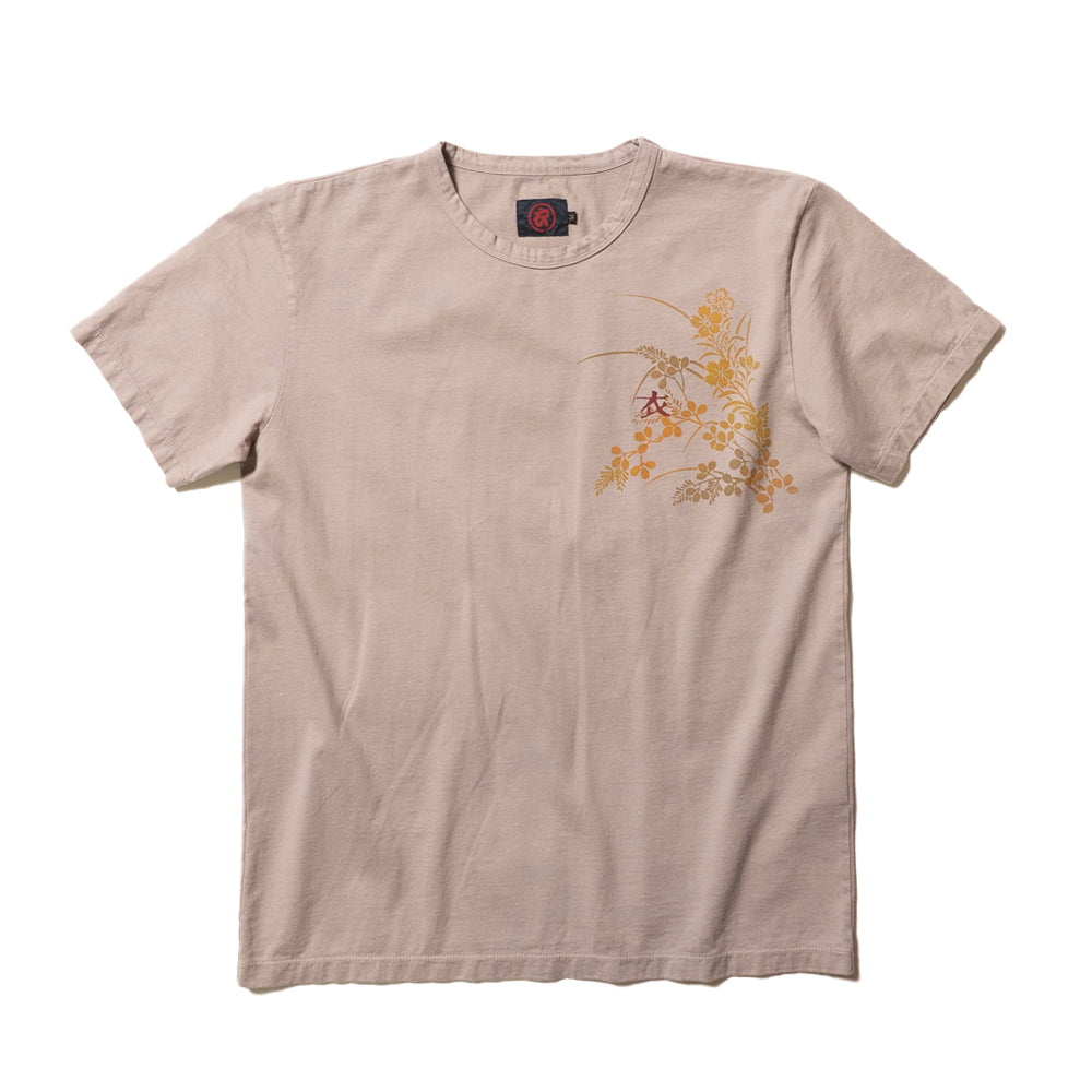 笛吹き骸骨 半袖Tシャツ