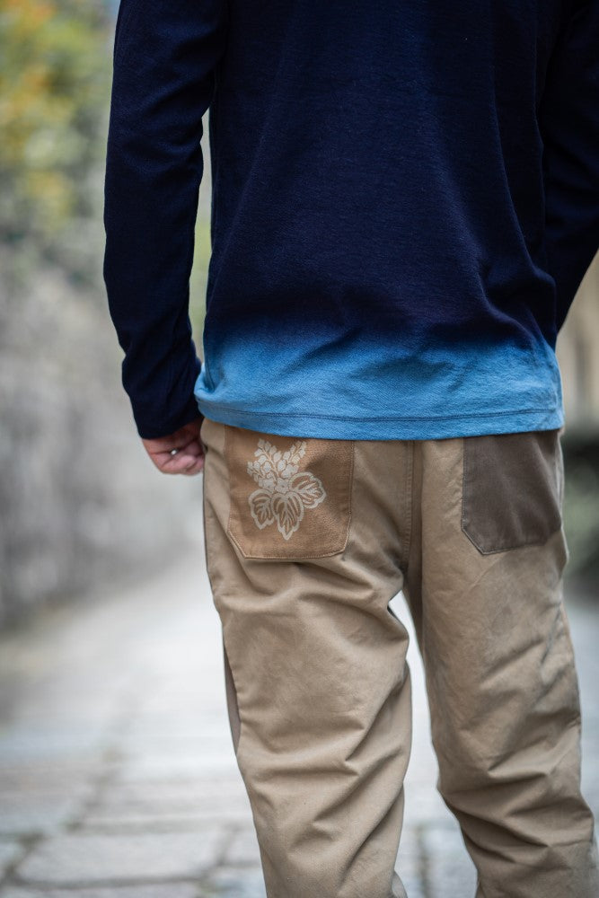 桐パッチワークパンツ