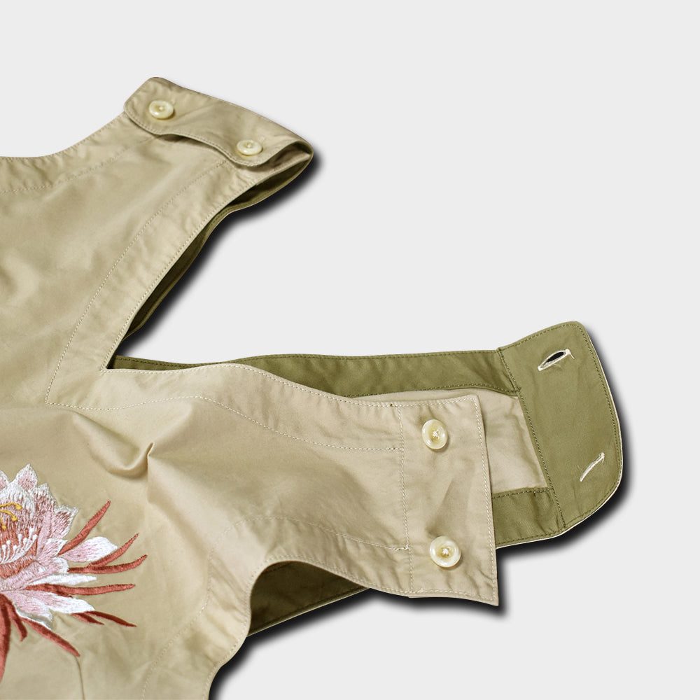 月下美人 背中クロス オールインワン