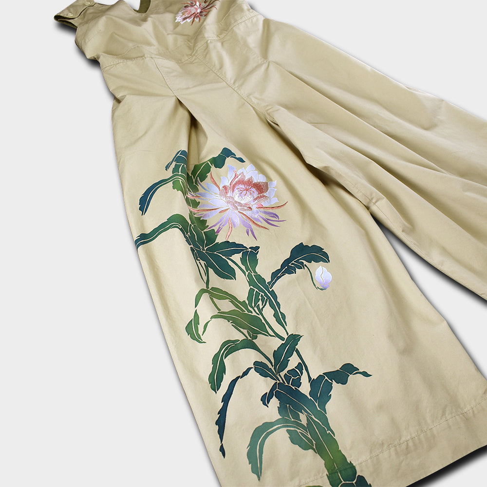 月下美人 背中クロス オールインワン