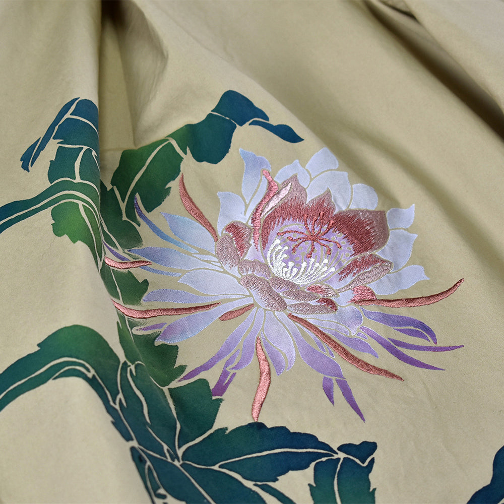 月下美人 背中クロス オールインワン