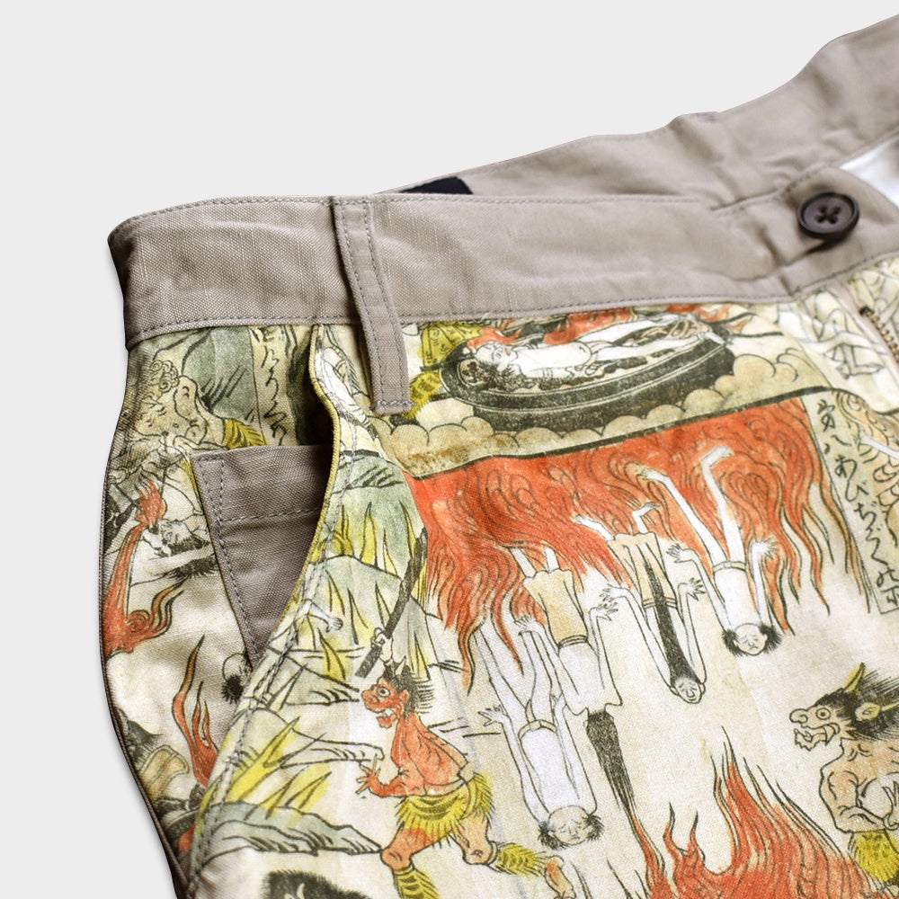 地獄絵図ロングパンツ