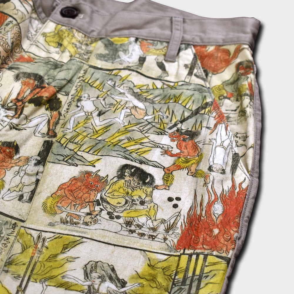 地獄絵図ロングパンツ