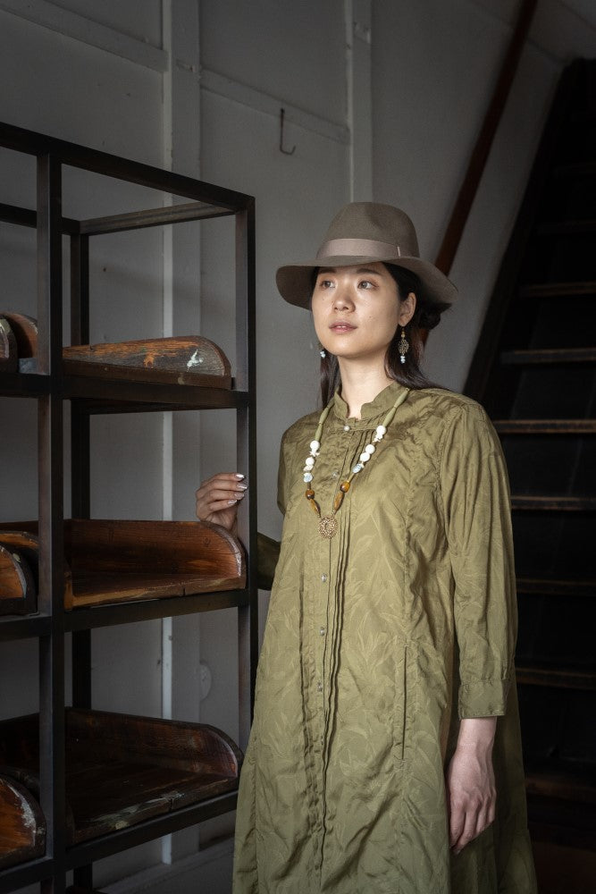 Karahana Pintuck Dress