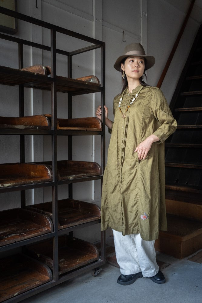 Karahana Pintuck Dress