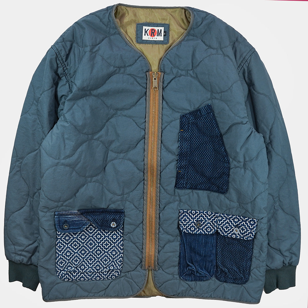 SASHIKO Pocket Quilting Jacket