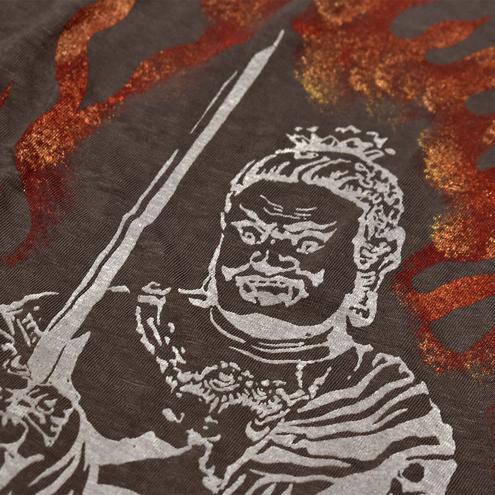 イクメン不動明王 長袖Tシャツ