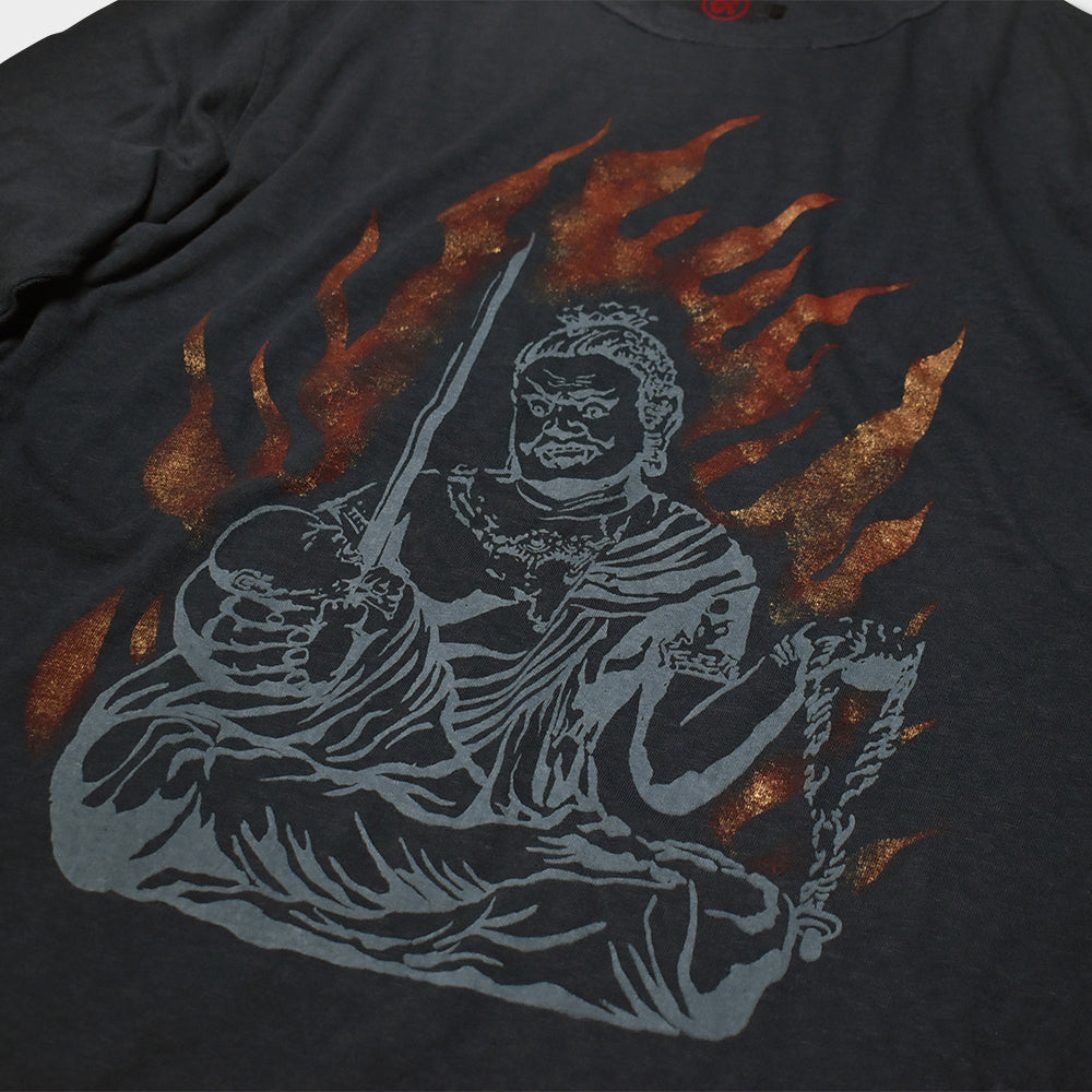イクメン不動明王 長袖Tシャツ