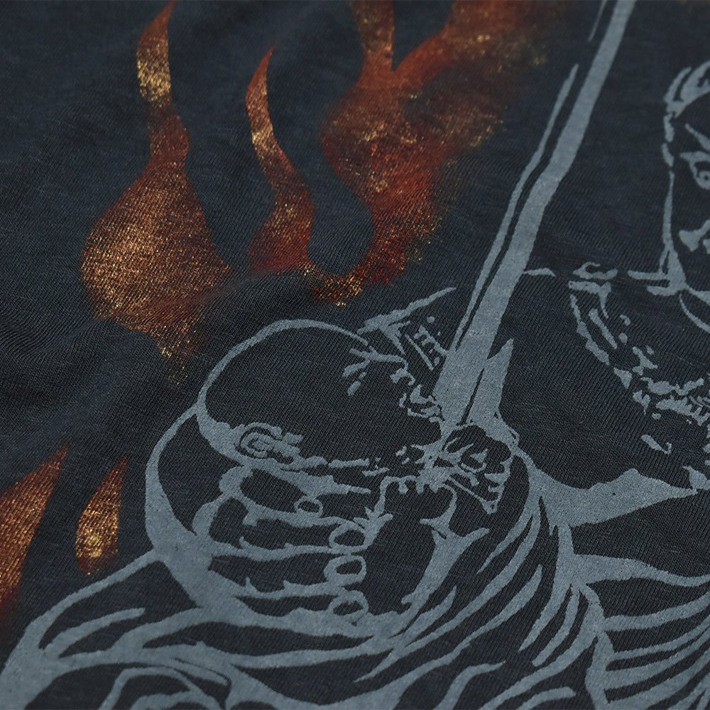 イクメン不動明王 長袖Tシャツ