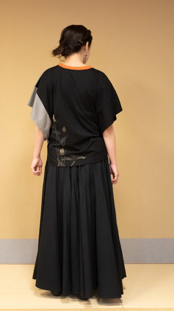 Lotus Kimono Sleeve T-Shirt