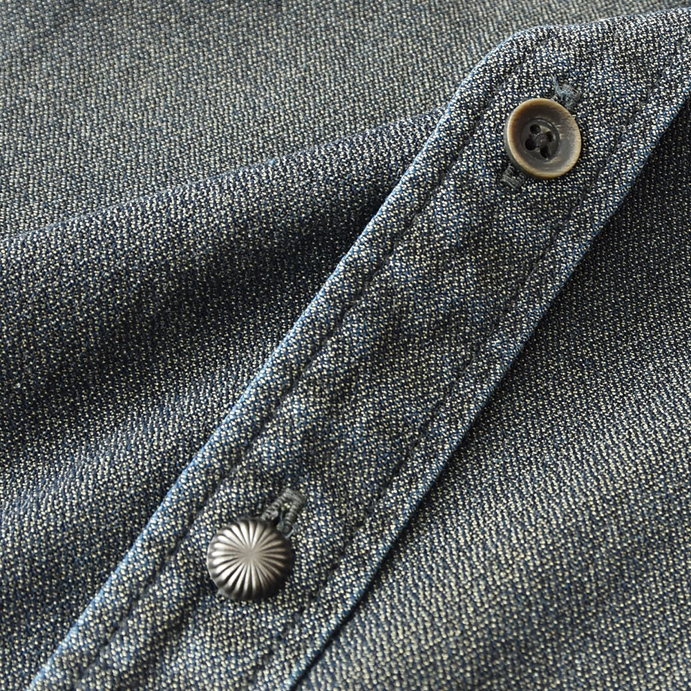 Indigo Diamond Dobby Shirt