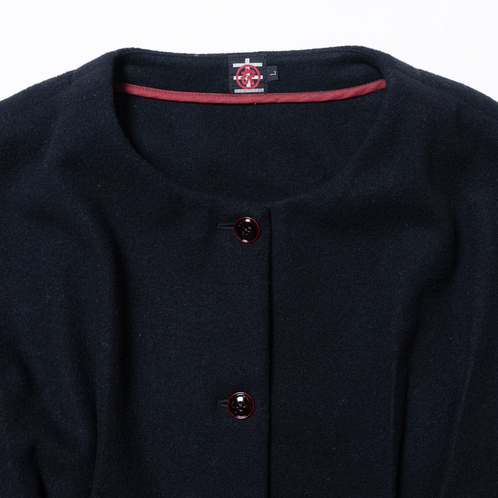 グロリオサタックウールコート