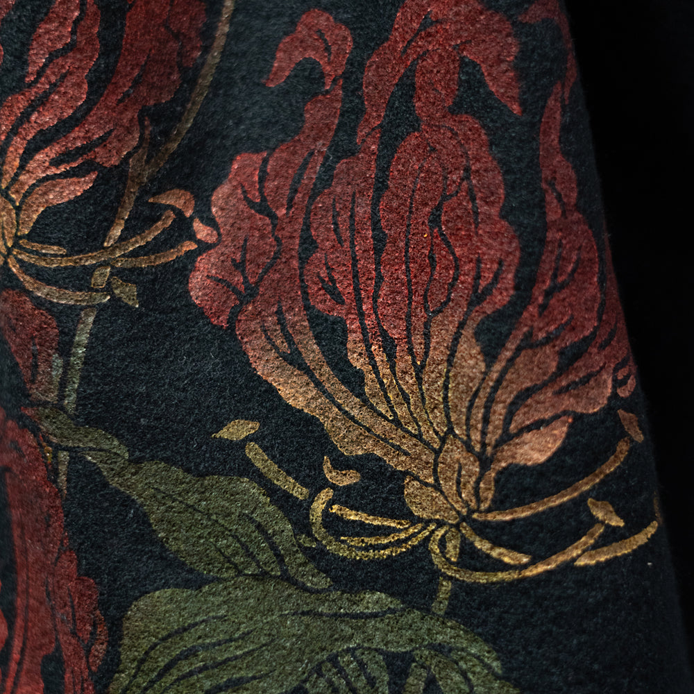 グロリオサタックウールコート