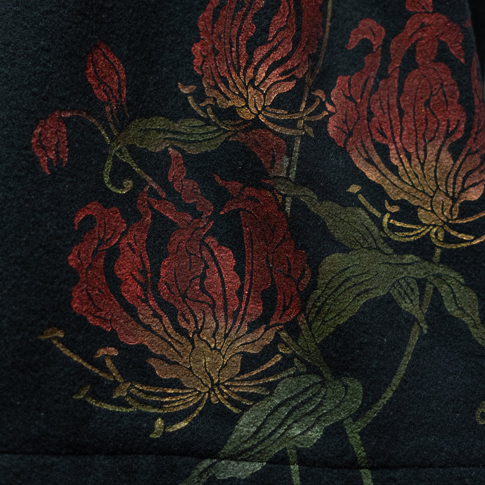 グロリオサタックウールコート