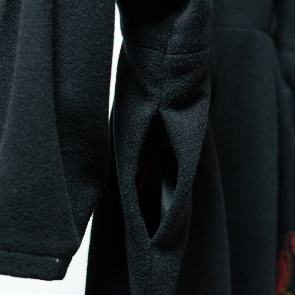 グロリオサタックウールコート