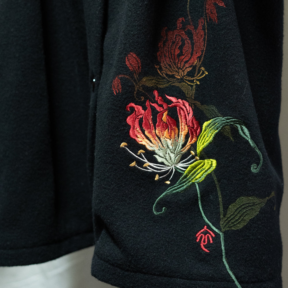 グロリオサタックウールコート