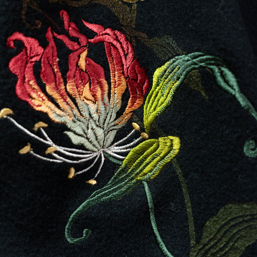 グロリオサタックウールコート