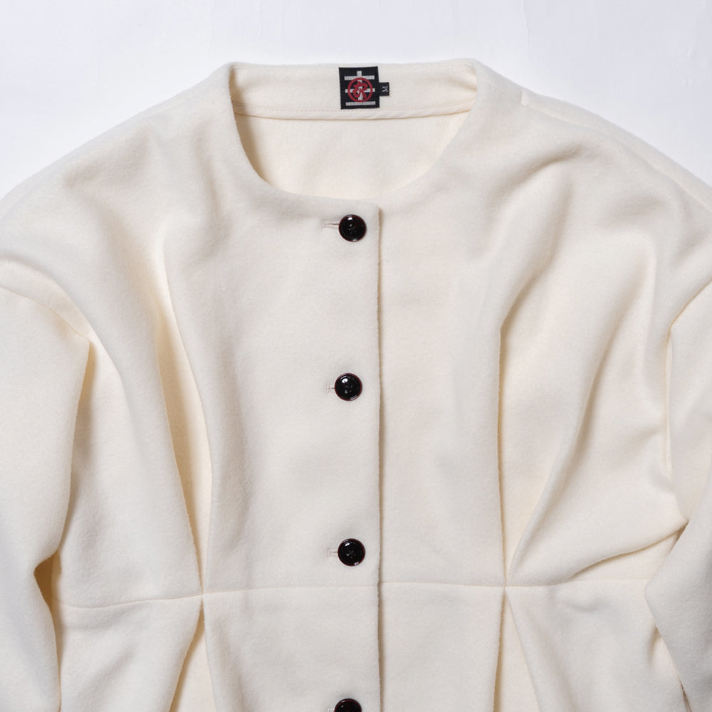 グロリオサタックウールコート