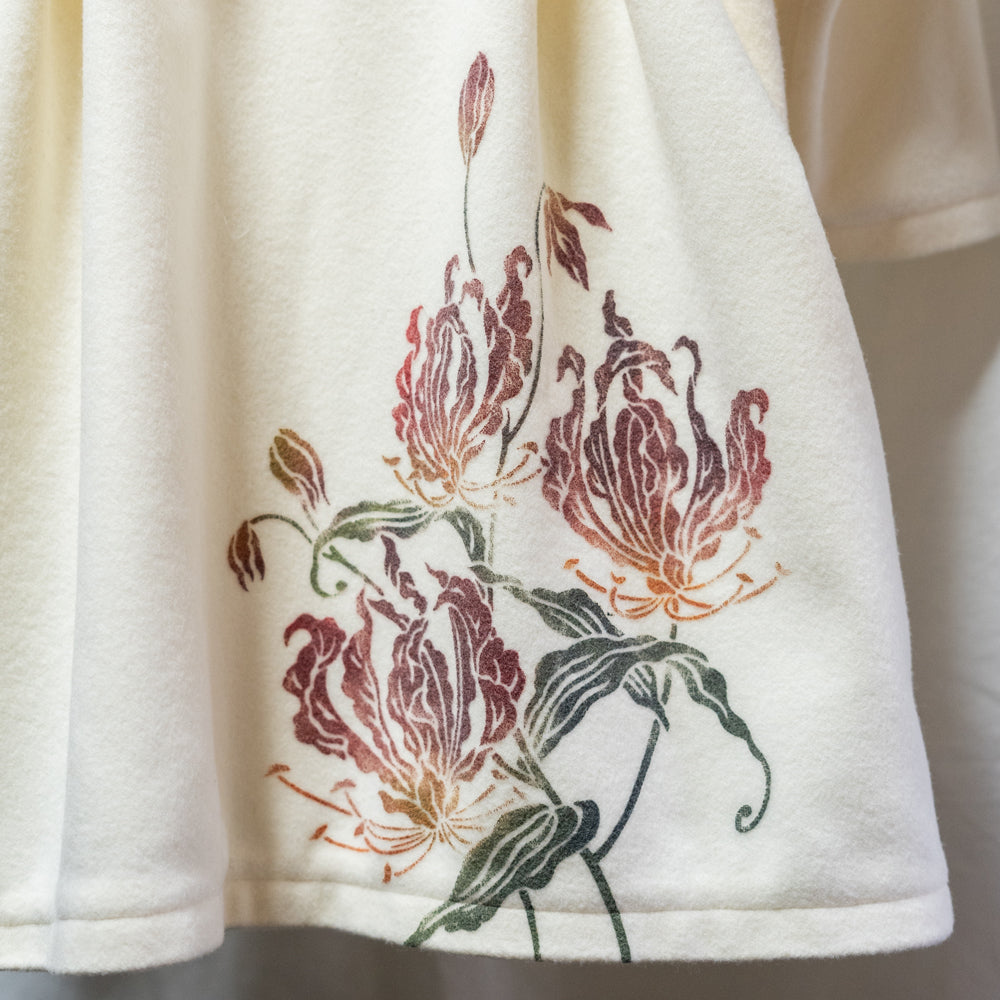 グロリオサタックウールコート