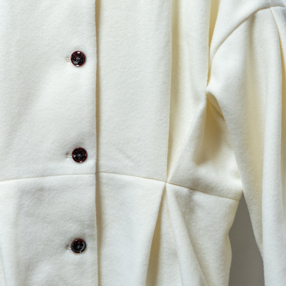 グロリオサタックウールコート