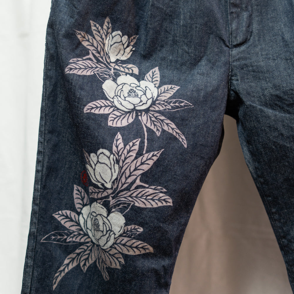 泰山木デニムストレッチパンツ