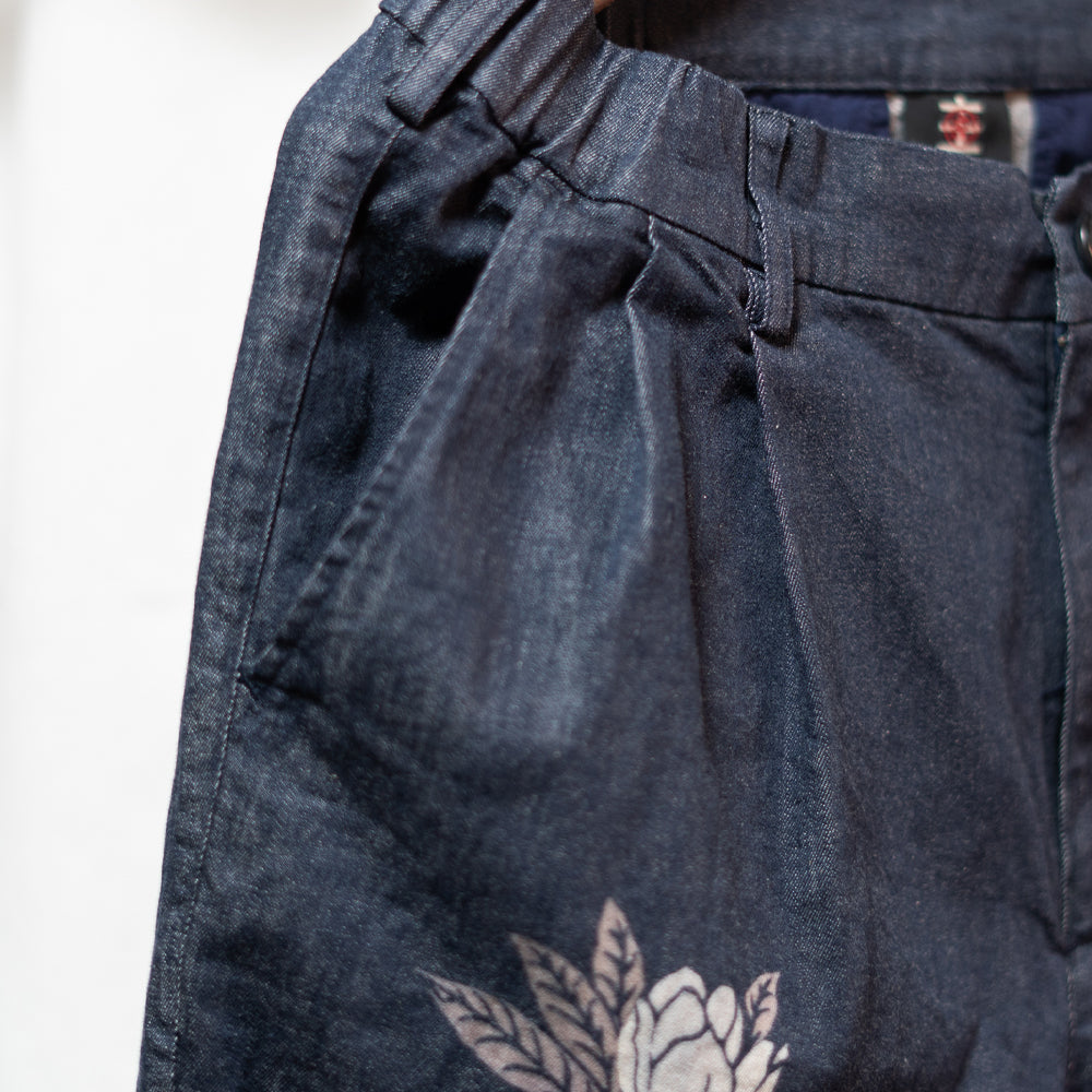 泰山木デニムストレッチパンツ