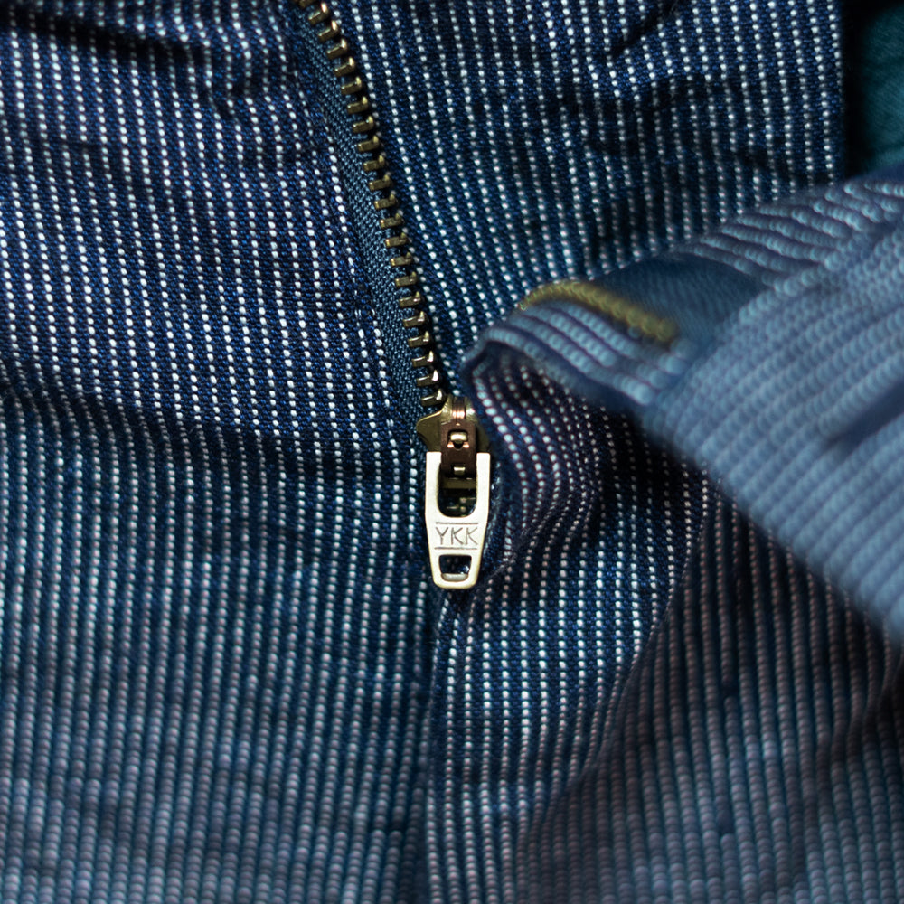 綿麻ストライプパンツ