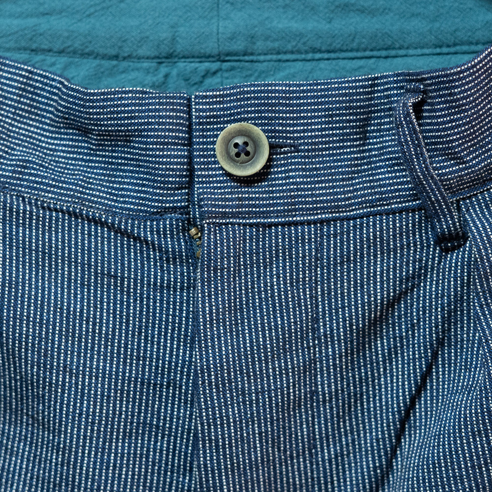 綿麻ストライプパンツ