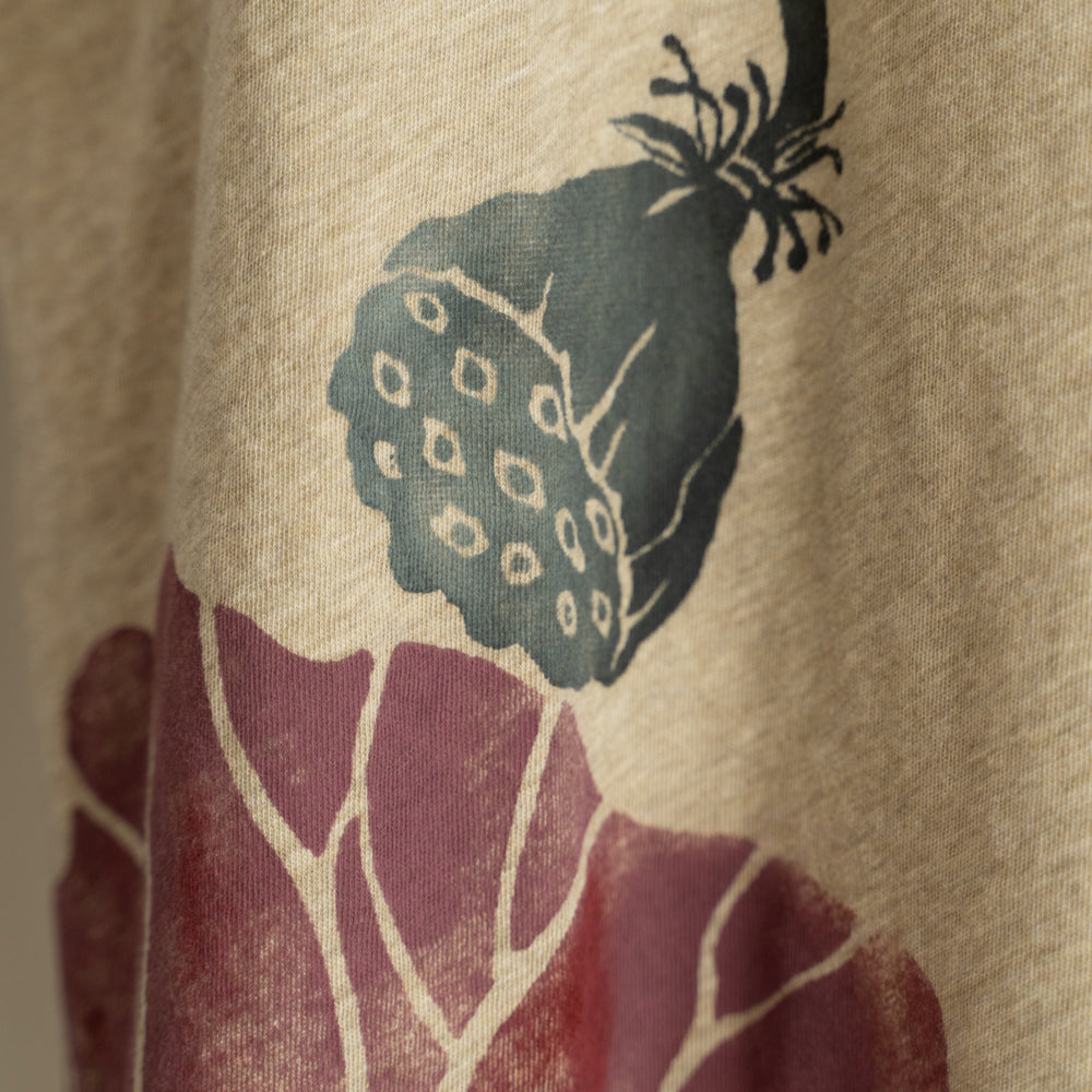 Autumn Lotus Organic Cotton T-Shirt