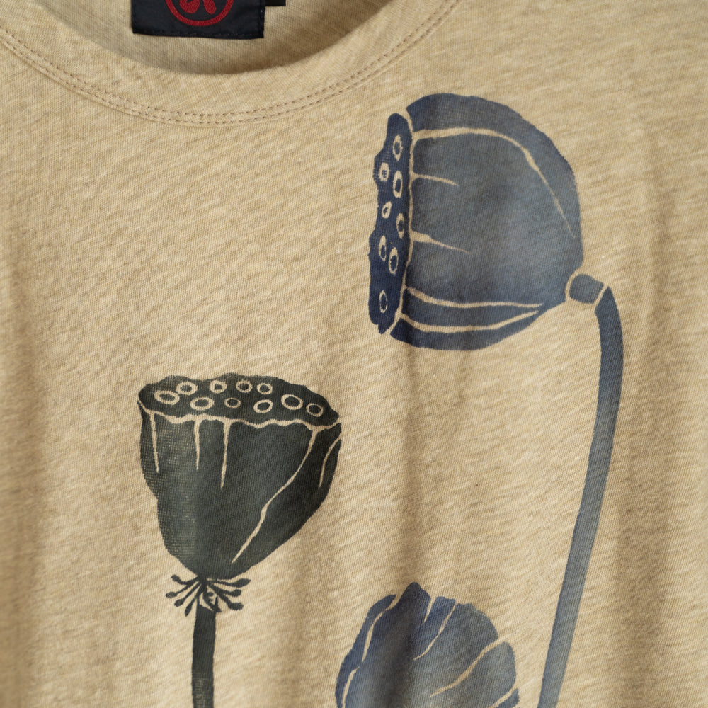 Autumn Lotus Organic Cotton T-Shirt