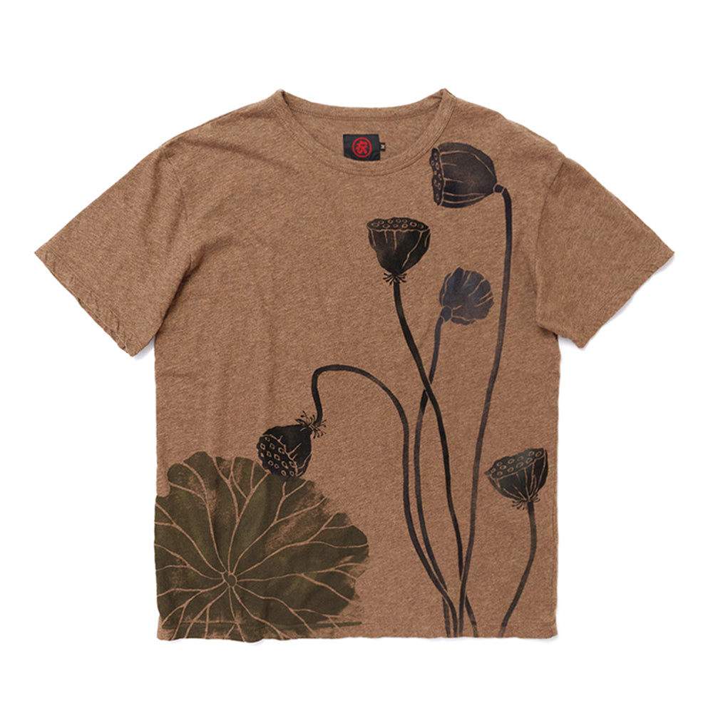 Autumn Lotus Organic Cotton T-Shirt