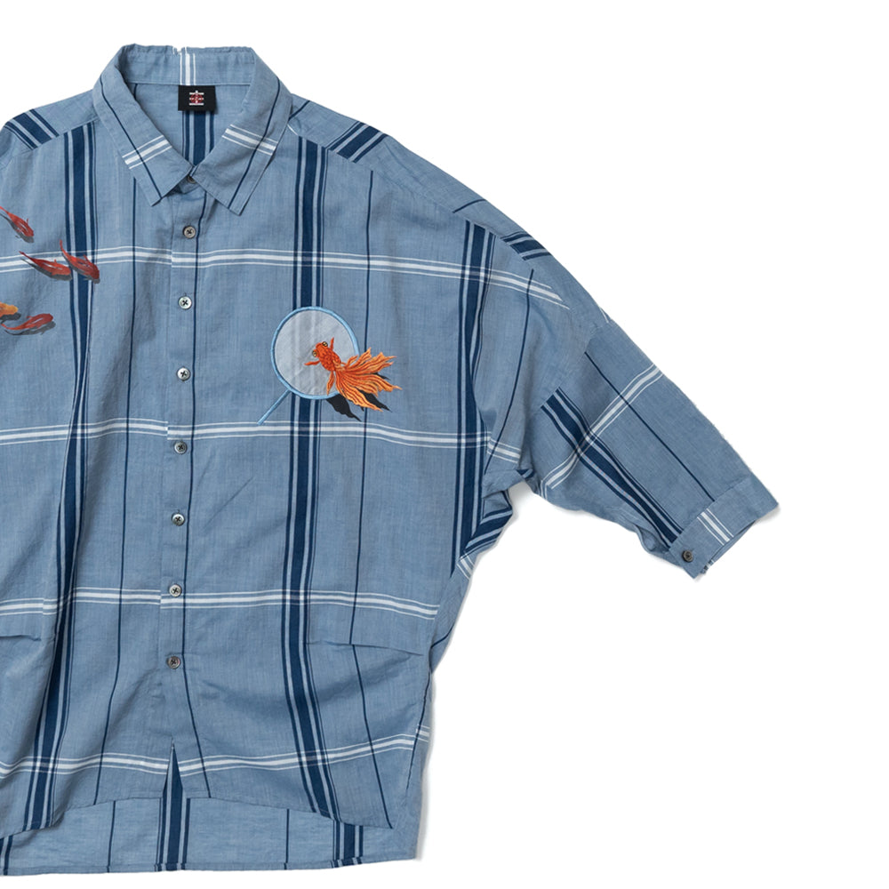 Goldfish scoop blouse