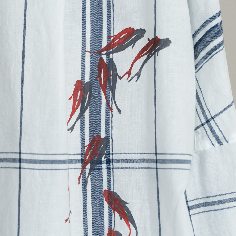 Goldfish scoop blouse