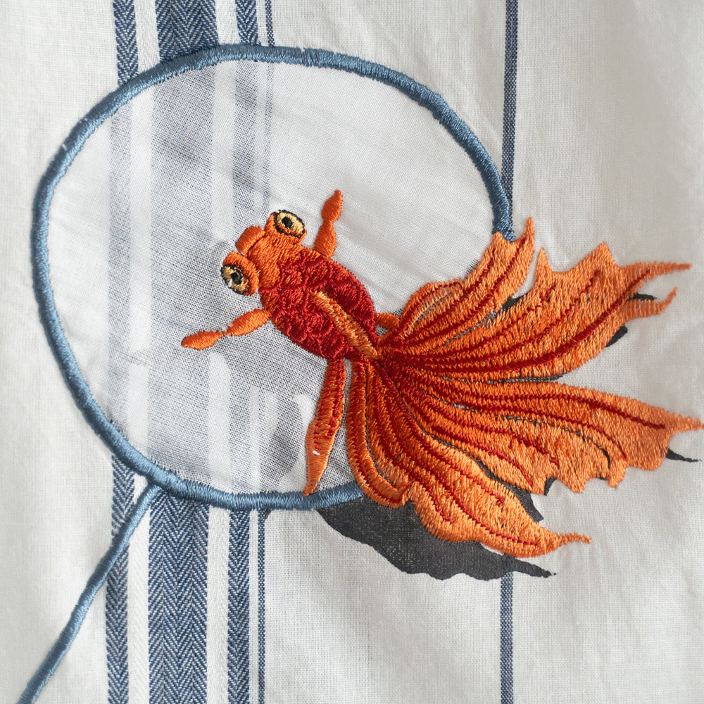 Goldfish scoop blouse