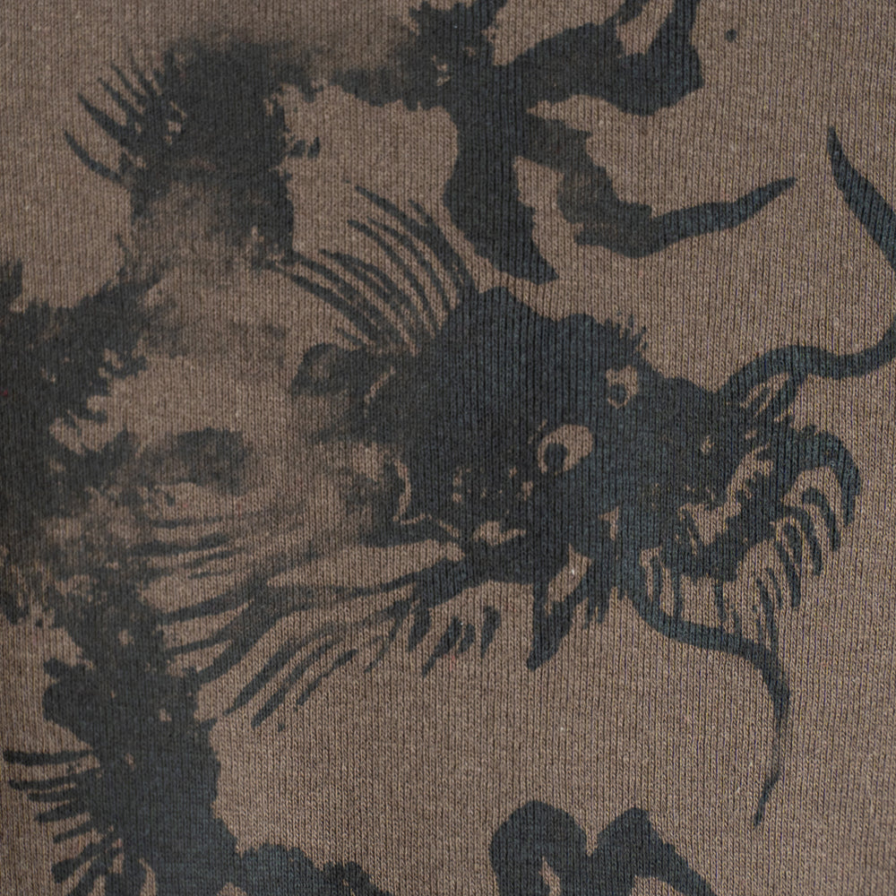 Ancient dragon Bottleneck Long T-shirt