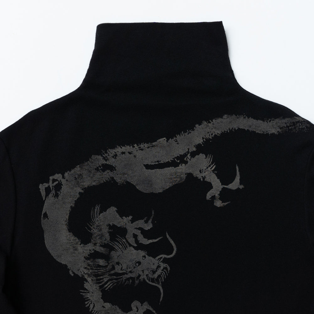 Ancient dragon Bottleneck Long T-shirt