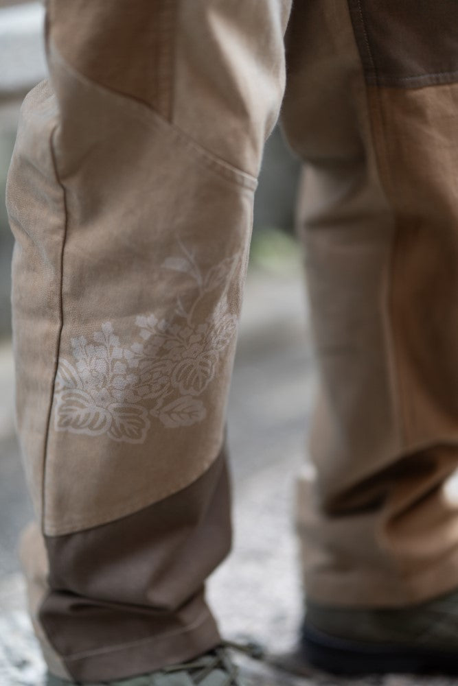 桐パッチワークパンツ