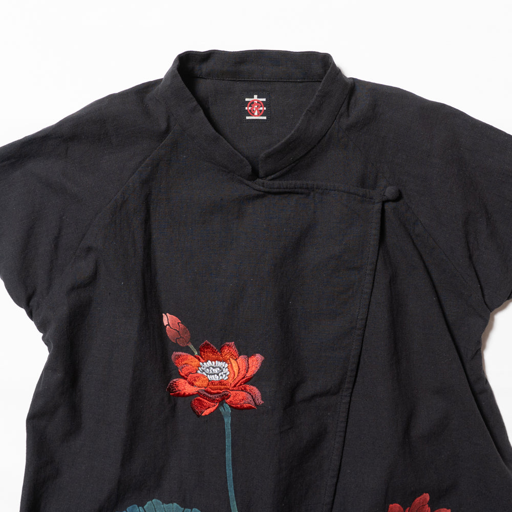 Lotus Cross Chinese Tunic