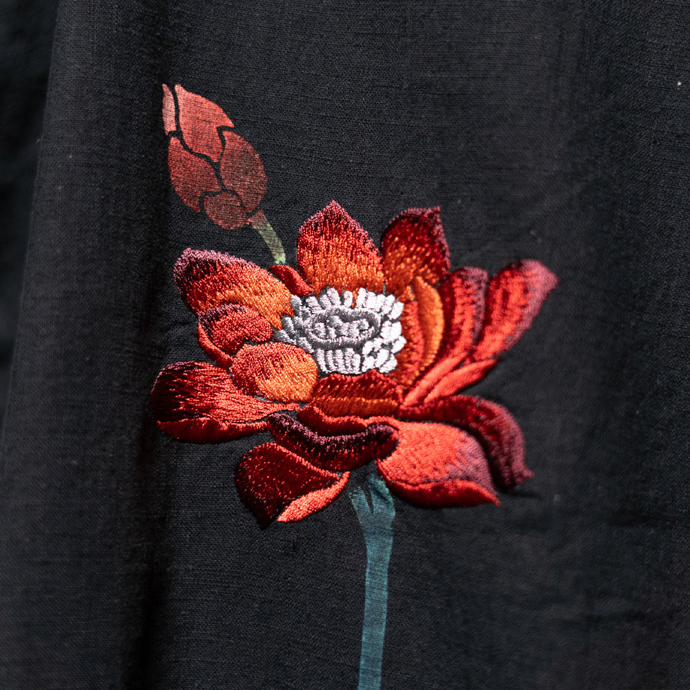 Lotus Cross Chinese Tunic