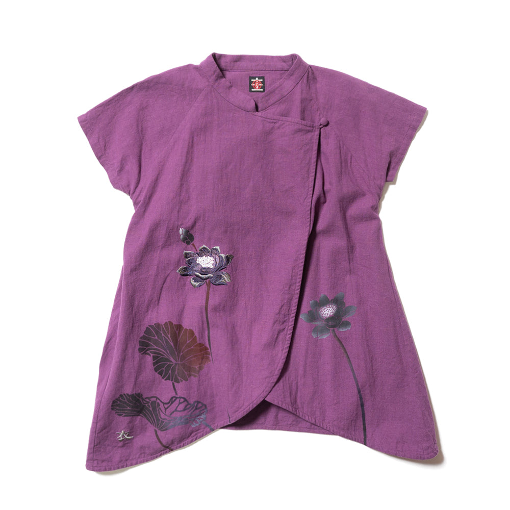 Lotus Cross Chinese Tunic