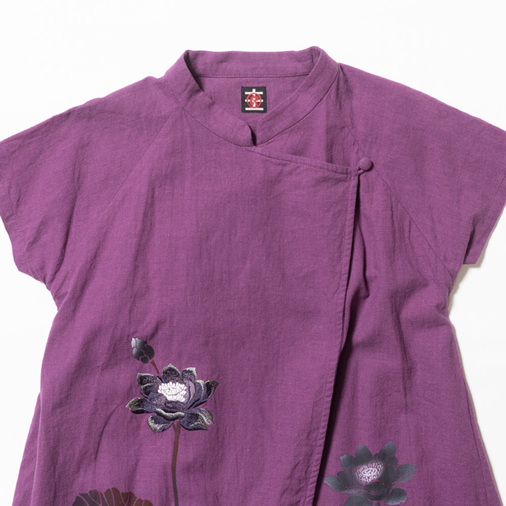 Lotus Cross Chinese Tunic