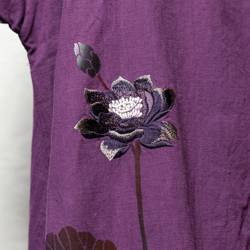 Lotus Cross Chinese Tunic