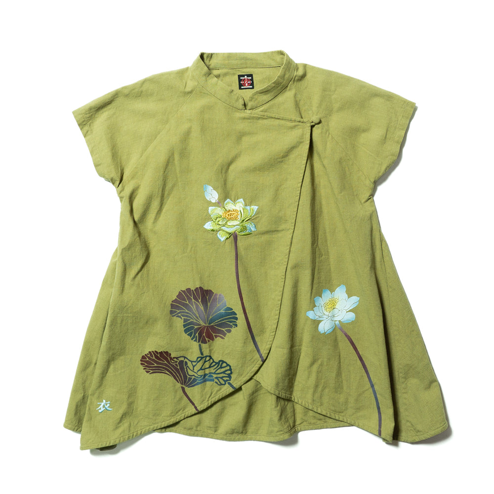 Lotus Cross Chinese Tunic