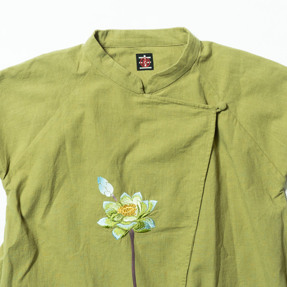 Lotus Cross Chinese Tunic