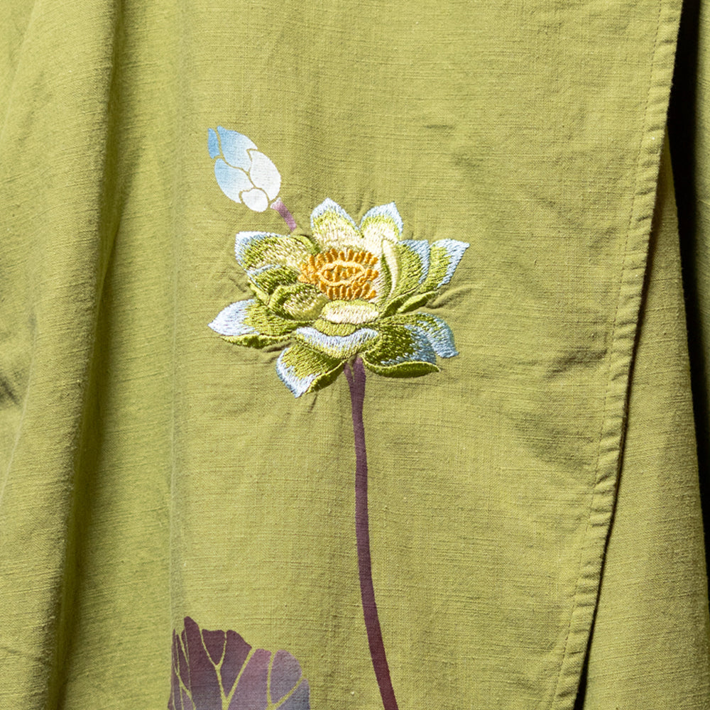 Lotus Cross Chinese Tunic
