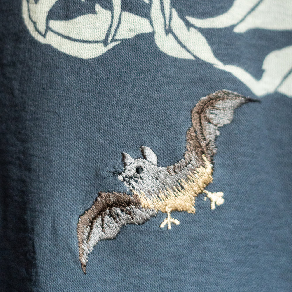 Night-blooming cereus & Moonlit Bat T-shirt