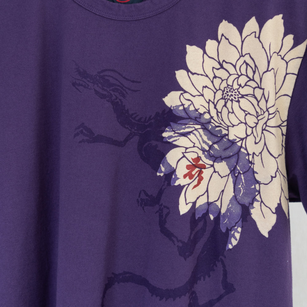 五龍彩 紫龍Tシャツ