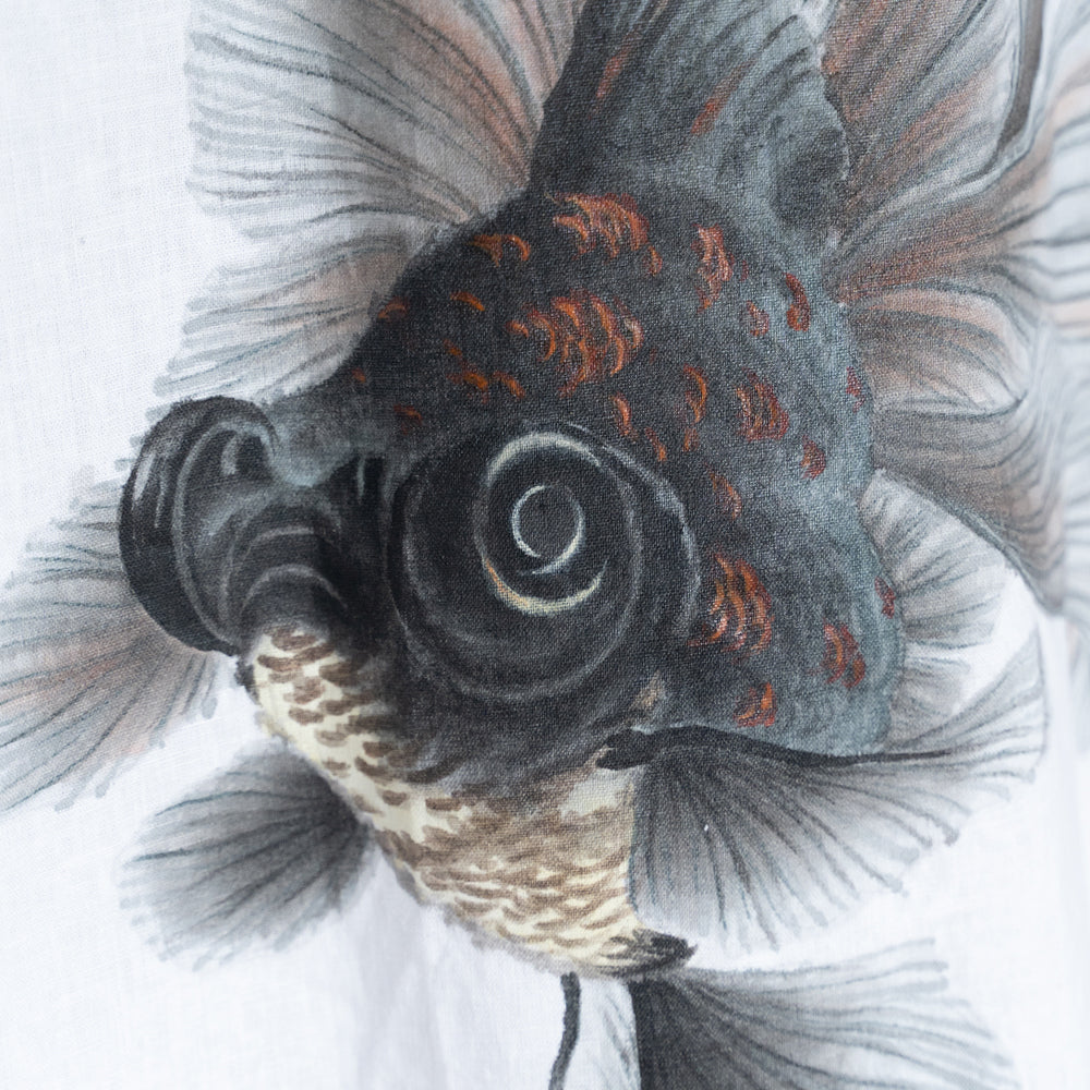 Hand-drawn goldfish shirt