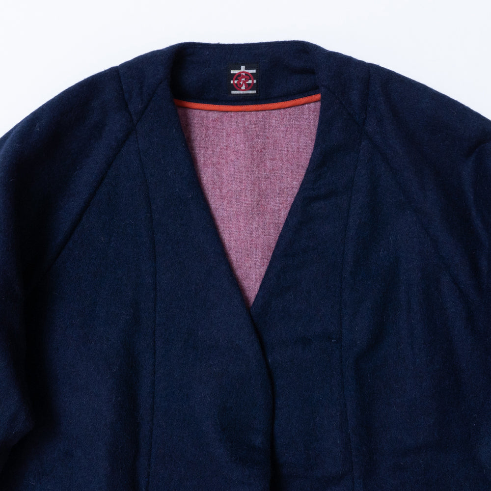 彼岸花着物衿コート